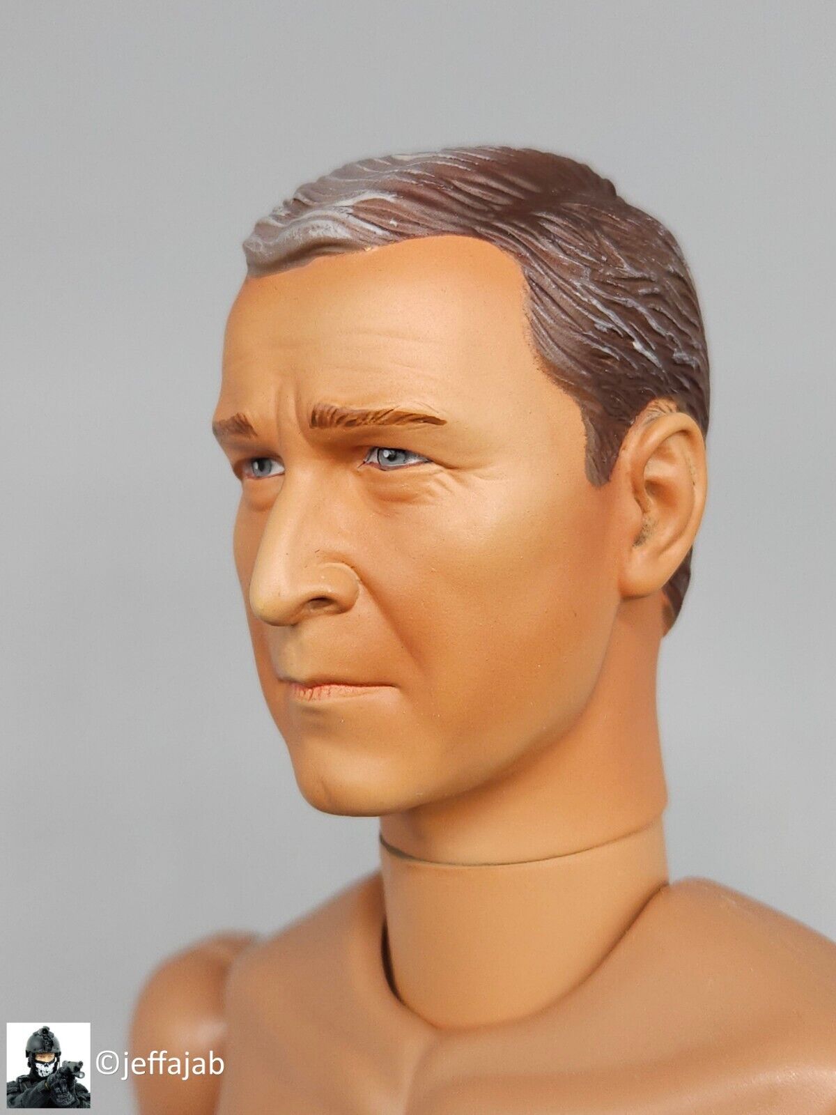 1:6 BBI Naval Aviator George Bush Male Body w/ Head & Gloves for 12" Figures