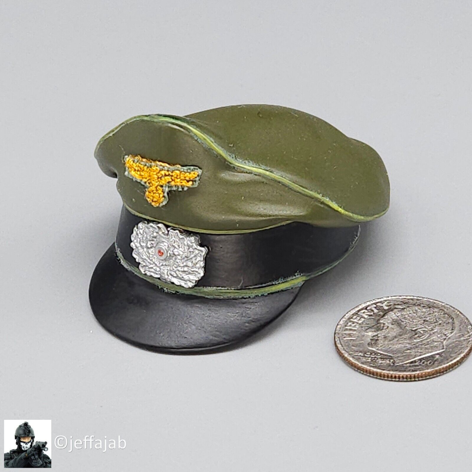 1:6 Weekend of Heroes 2002 Wehrmacht General Crusher Hat for 12" Figures Dragon