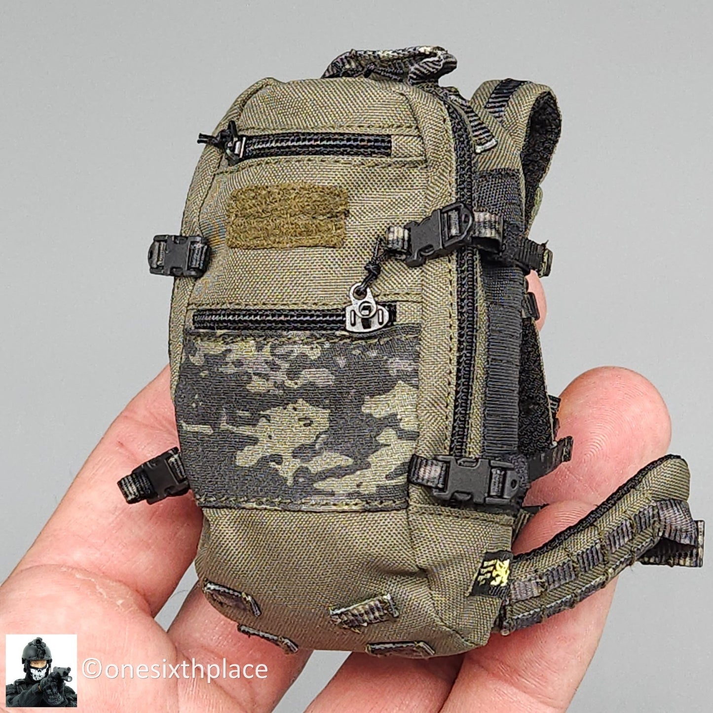 1:6 scale Easy & Simple Coalition Forces SAS Special Backpack for 12" Figure
