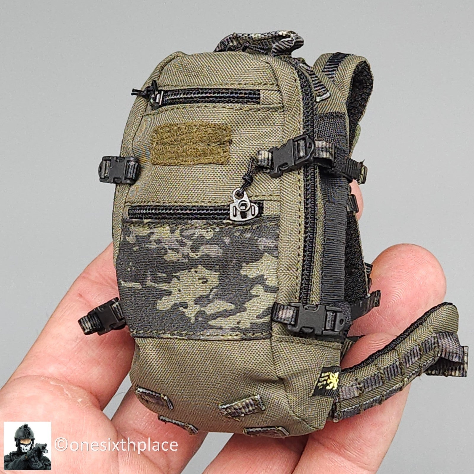 1:6 scale Easy & Simple Coalition Forces SAS Special Backpack for 12" Figure