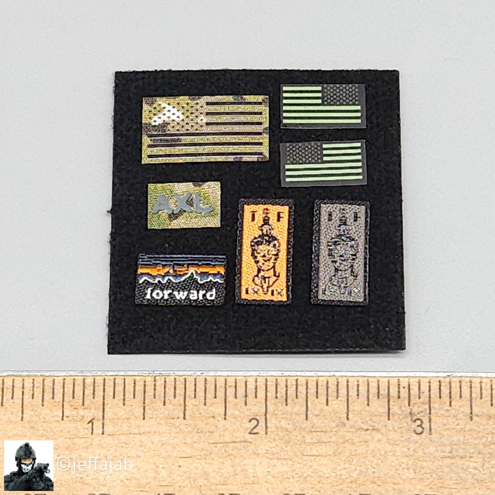 1:6 Easy & Simple 10th Special Forces Group Recon Patches Set for 12" Figures