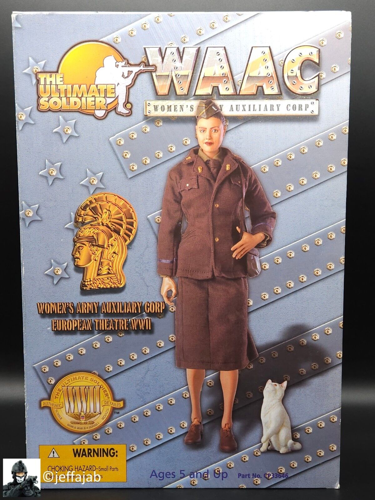 1:6 Ultimate Soldier WWII WAAC Woman's Army Auxiliary Corp 12" Female Figure