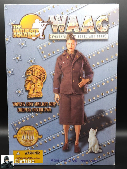 1:6 Ultimate Soldier WWII WAAC Woman's Army Auxiliary Corp 12" Female Figure