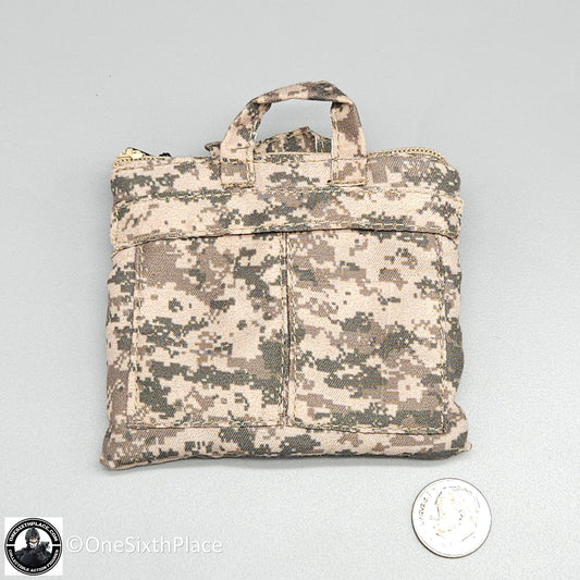 1:6 scale ACU Camo Aircrew Pilot Helmet Flight Bag for 12" Figures