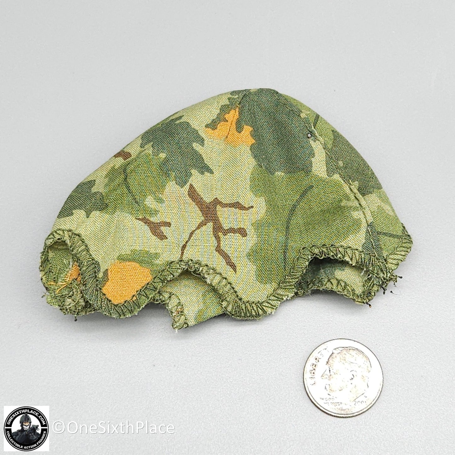 1:6 scale Dragon Vietnam Mitchell Pattern Camo Helmet Cover for 12" Figures
