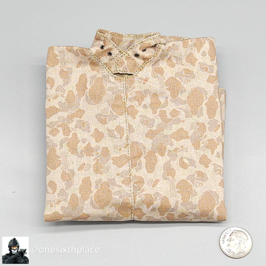1:6 Facepool WWII USMC Snafu Camo Poncho for 12" Figures