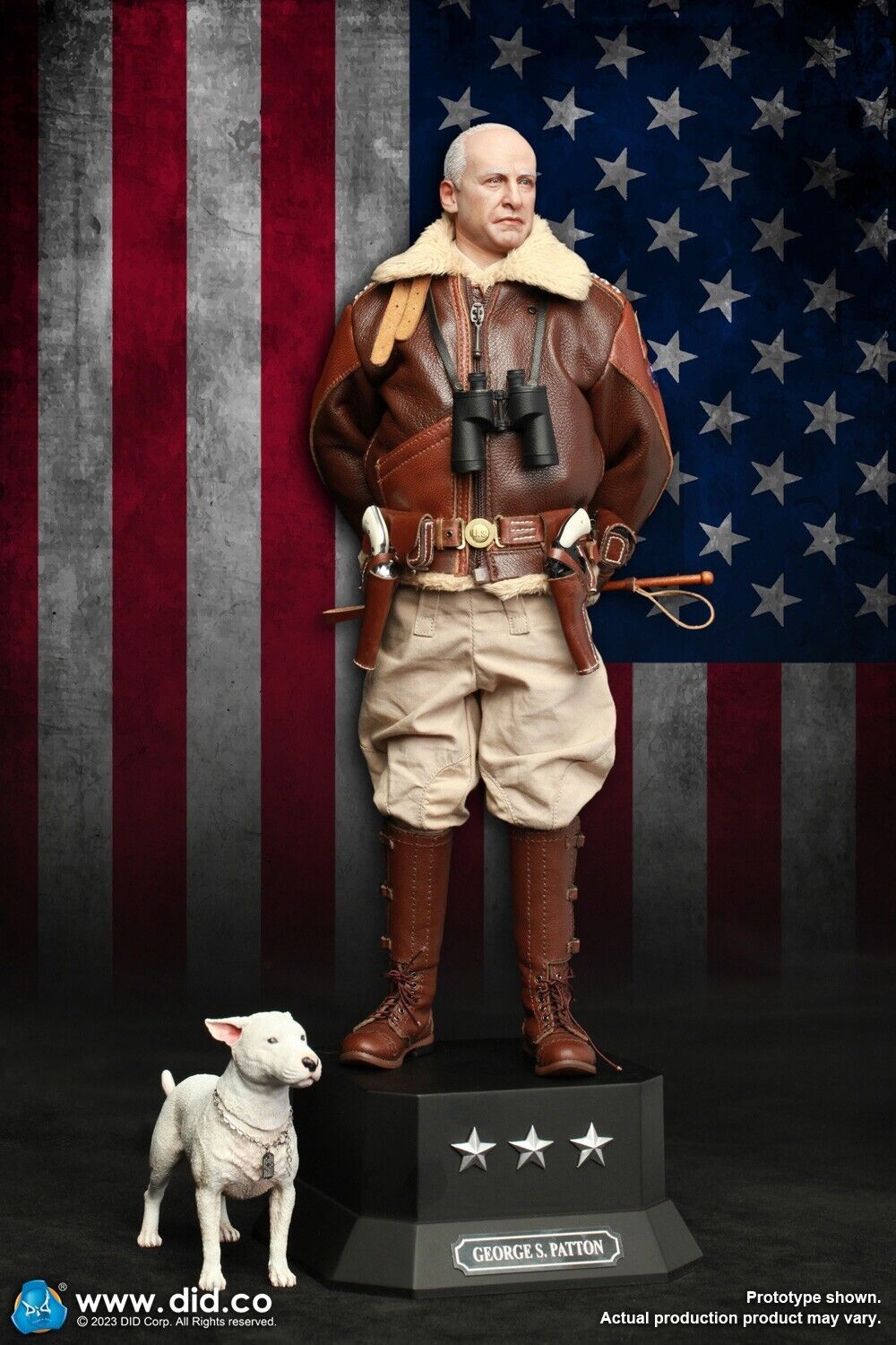 1:6 scale DiD Accessory Kit of WWII General Patton George C Scott Version E60071