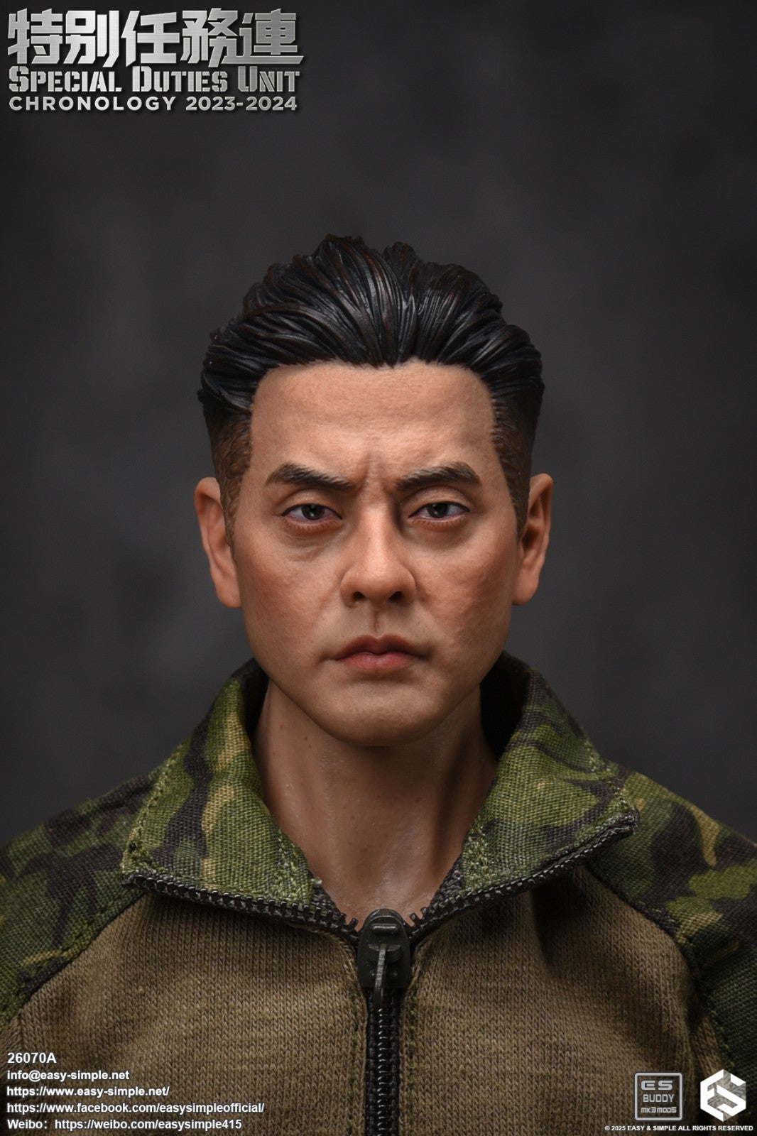 1:6 scale Easy & Simple SDU Assault Team 2023-2024 Jungle Multicam Uniform