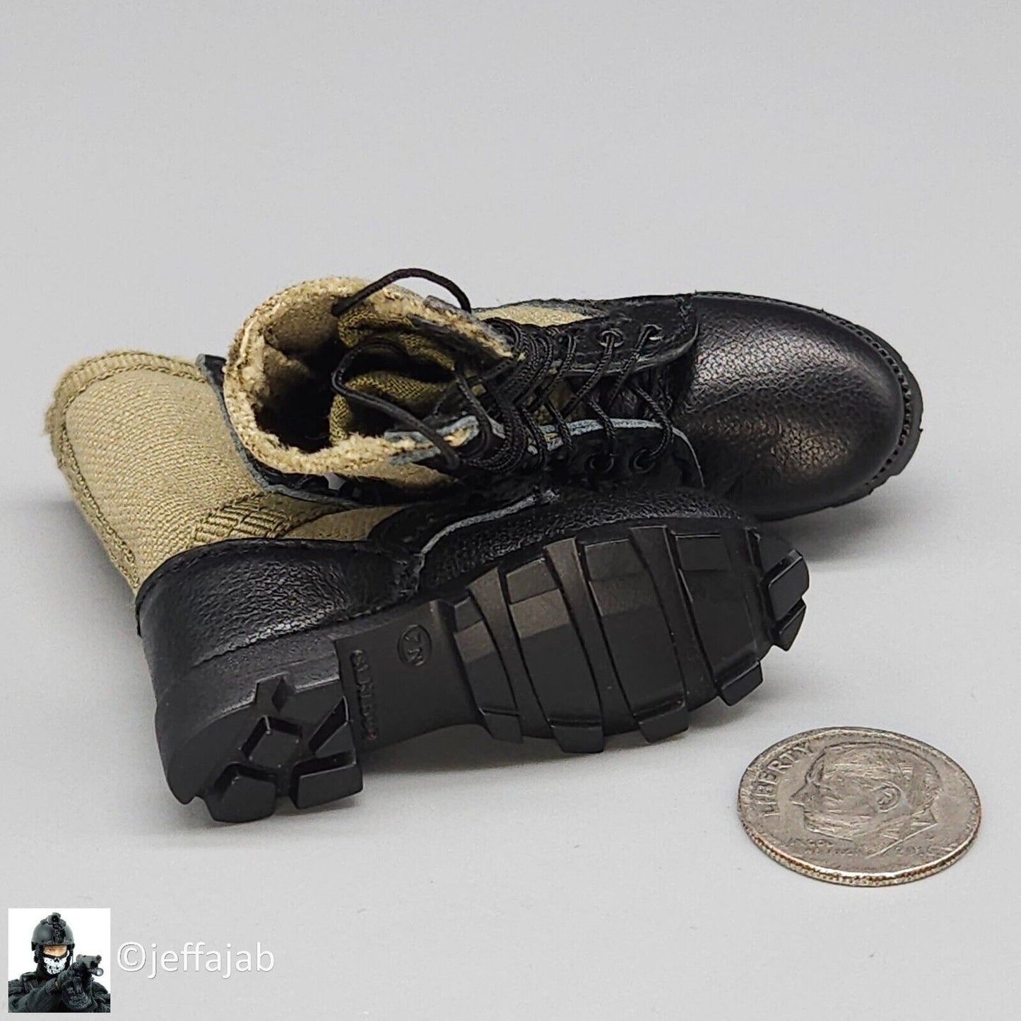 1:6 scale Ujindou Vietnam MACV-SOG Cross-Border Operation Jungle Combat Boots