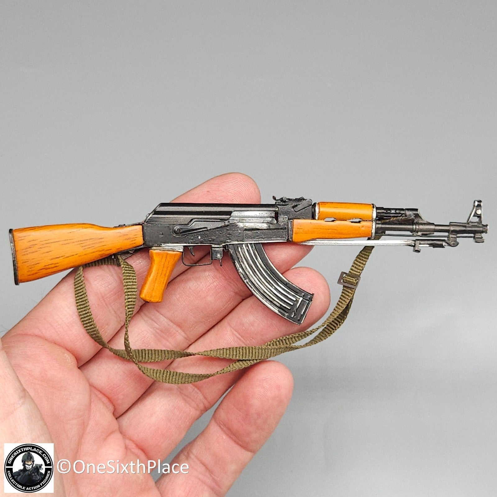 1:6 scale Soldier Story Vietnam MACV-SOG Wood & Metal AK47 Rifle for 12" Figures