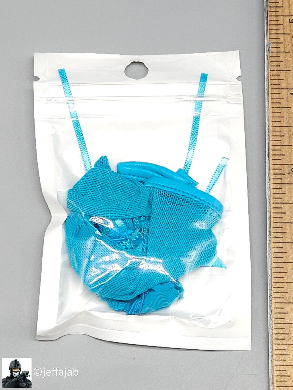 1:6 Flirty Girl Secret Female Blue Turquoise Lingerie Set for 12" Figures