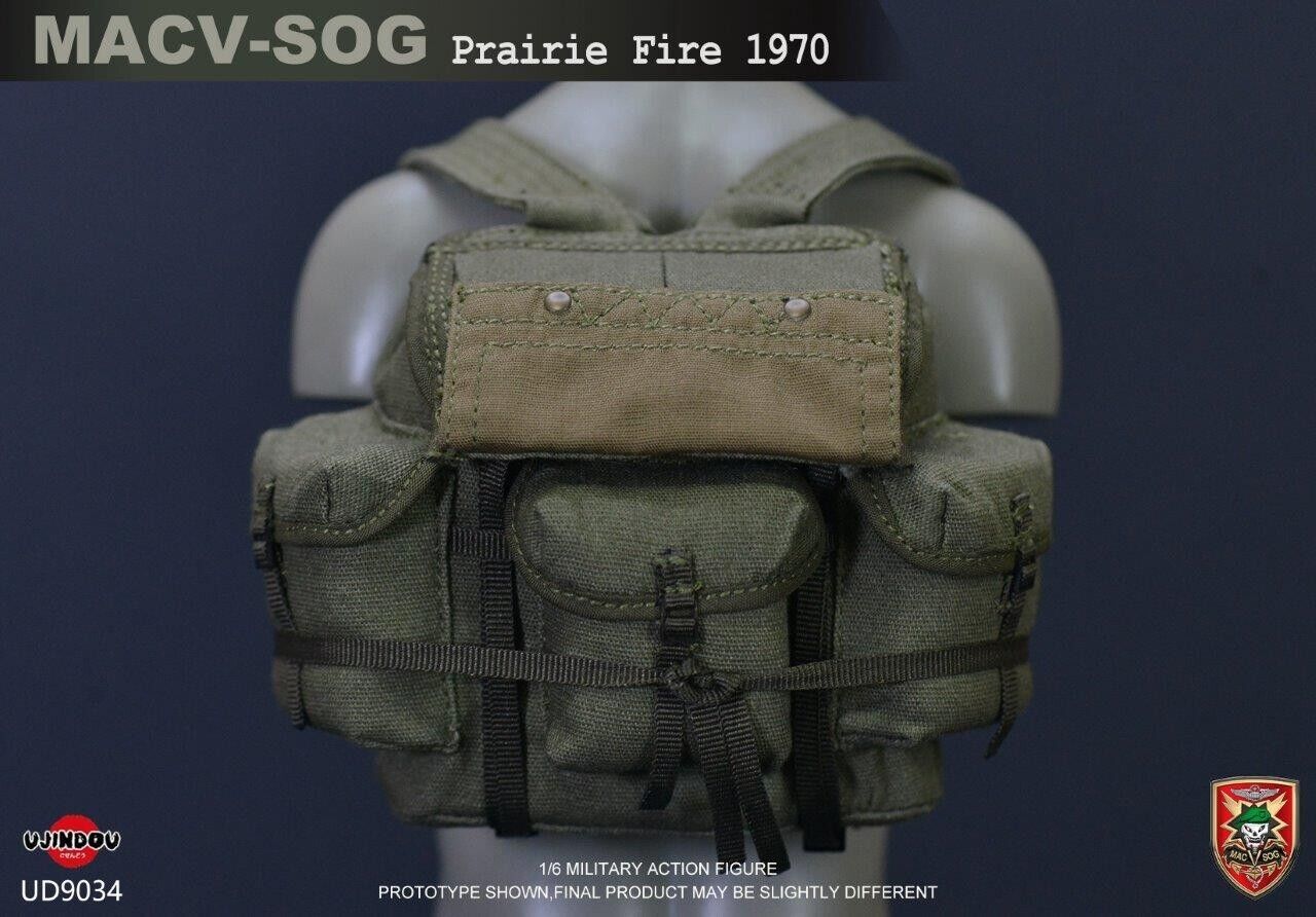 1:6 Ujindou Vietnam MACV-SOG Prairie Fire 1970 12" Action Figure UD9034