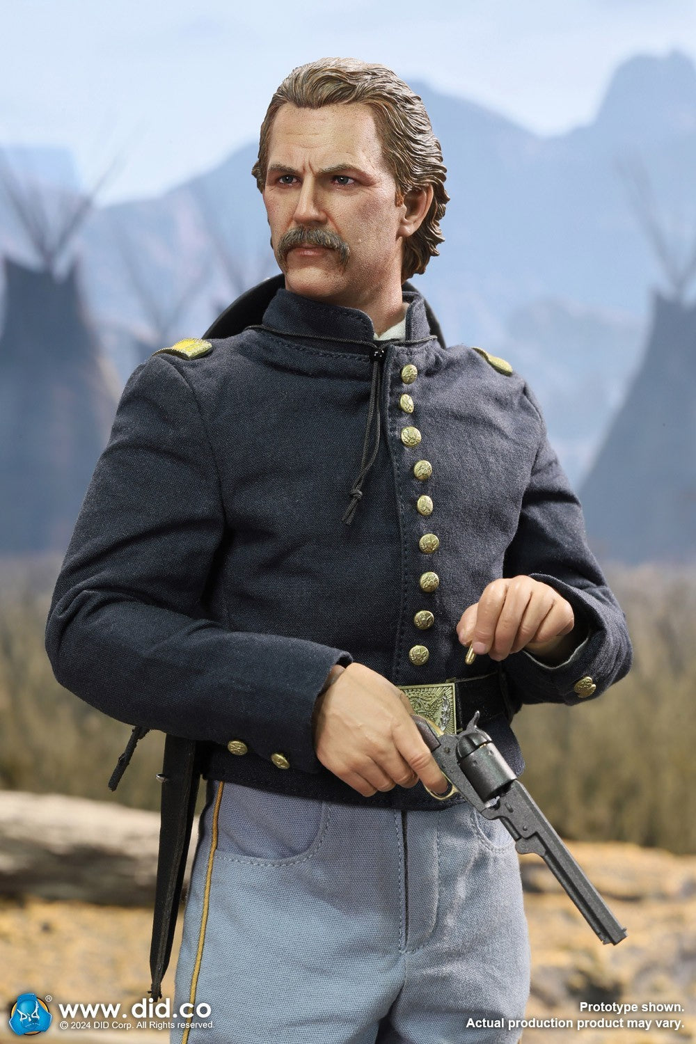 1:6 Scale DiD US Civil War Union Army Lieutenant John Dunbar 12" Figure NS80175