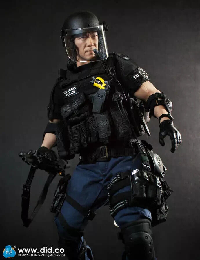 1:6 DiD LAPD SWAT Police Metal Tactical Battering Ram for 12" Figures