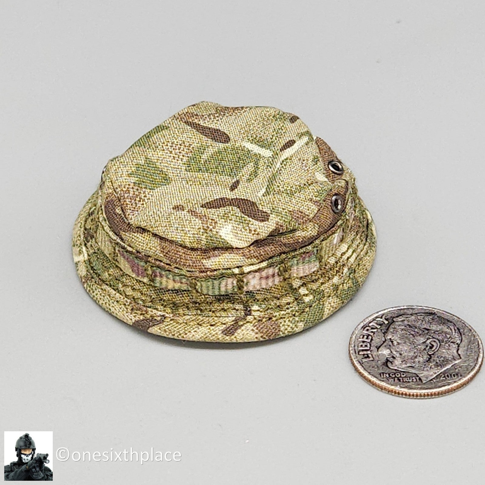 1:6 scale Easy & Simple British Army Brigade of Gurkhas MTP Camo Boonie Hat