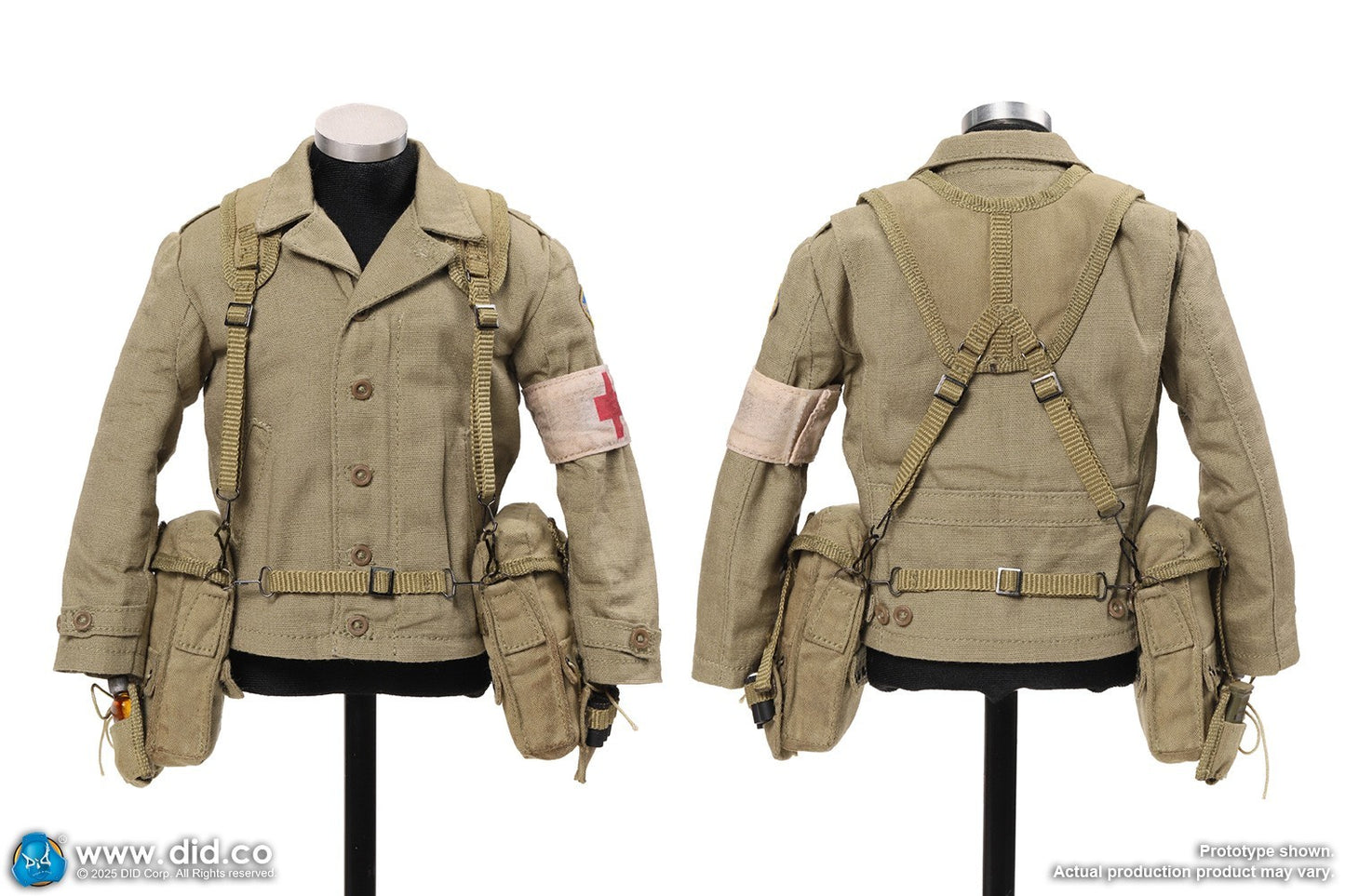 1:6 Scale DiD WWII US 2nd Ranger Battalion Medic Wade 12" Figure A80189