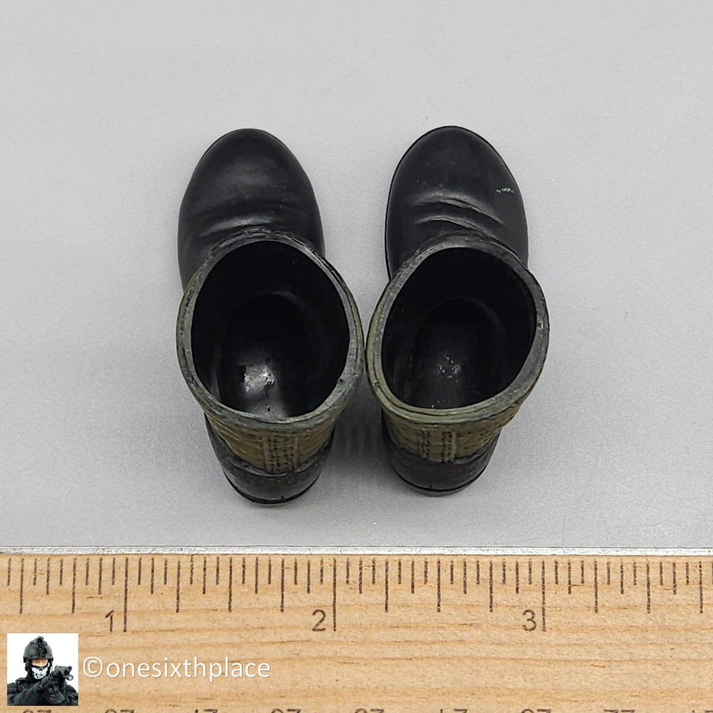 1:6 Ultimate Soldier US Vietnam Air Cavalry Pilot Boots for 12" Figures