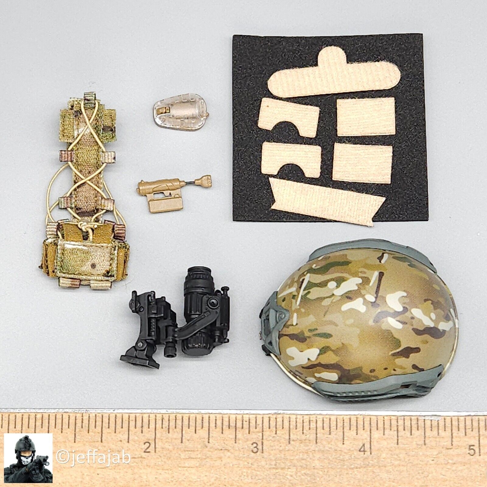 1:6 Easy & Simple Russian Special Operations Forces SSO Multicam Helmet w/ NVG