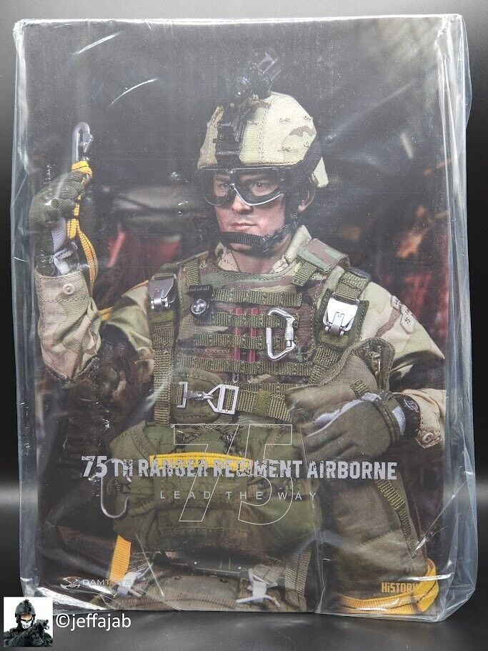 1:6 scale DamToys 75th Ranger Regiment Airborne 12" Figure 78094