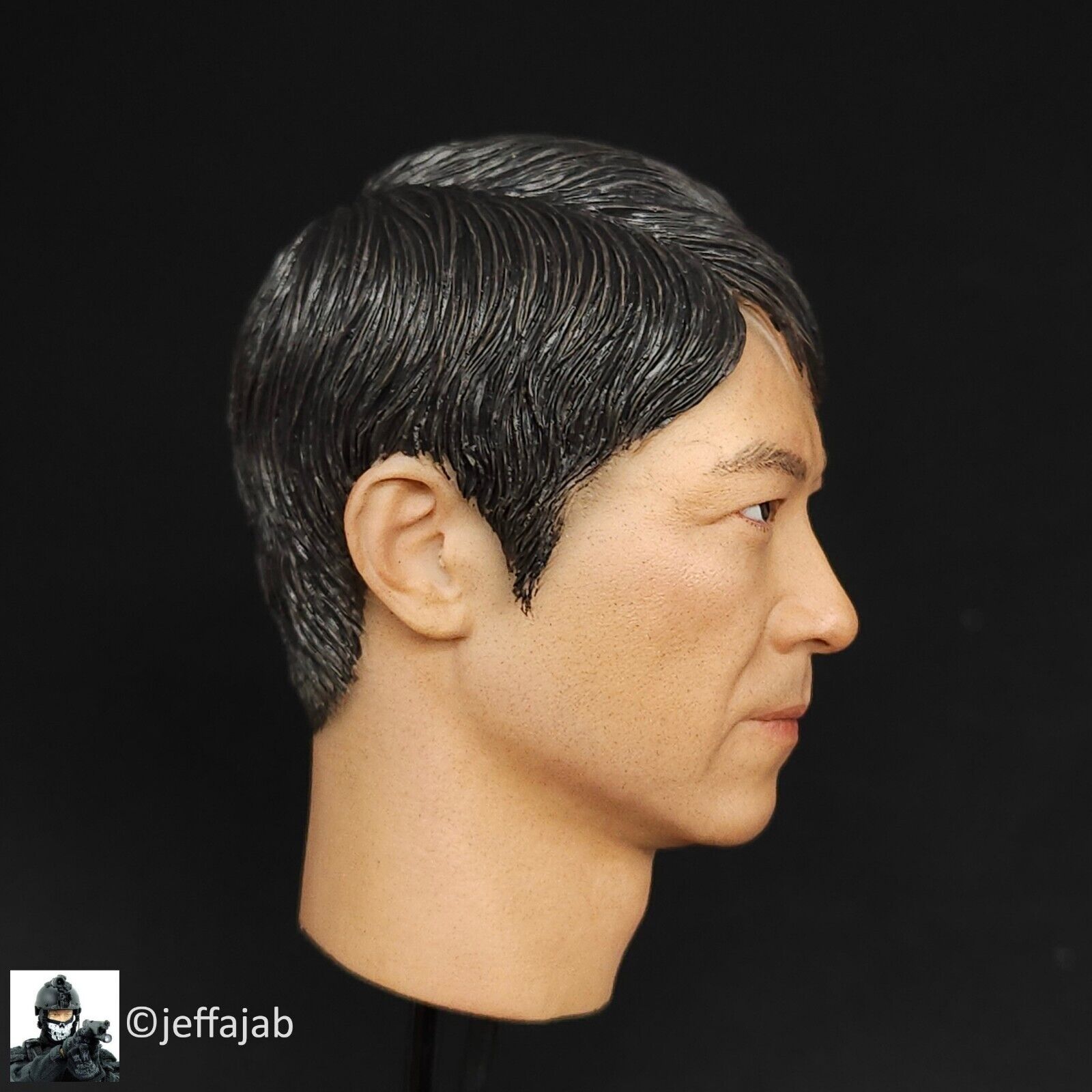 1:6 DiD LAPT SWAT Takeshi Asian Male Head Sculpt 12" GI Joe Dragon BBI DamToys