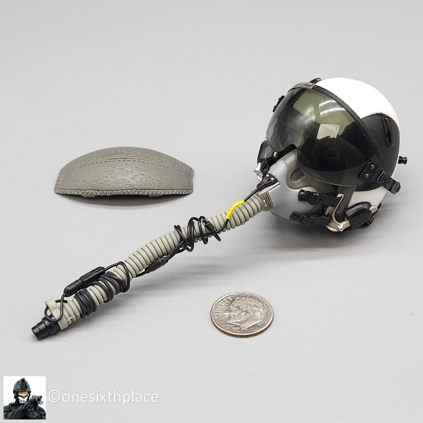 1:6 BBI Naval Pilot HGU-55 Flight Helmet Set READ NOTES for 12" Figures