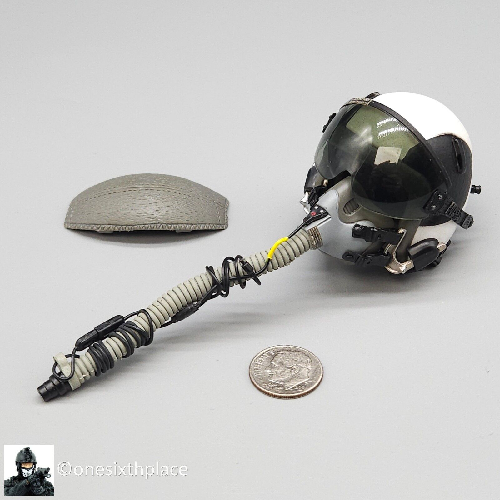 1:6 BBI Naval Pilot HGU-55 Flight Helmet Set READ NOTES for 12" Figures