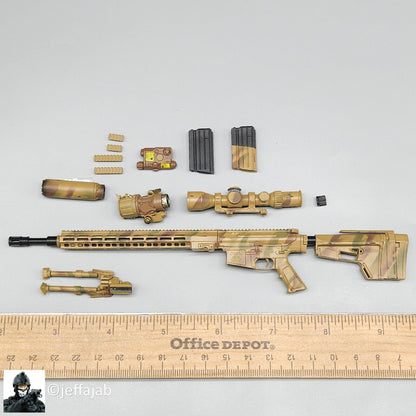 1:6 Easy & Simple Delta Force Chronology 2016 JG-06 VSASS Sniper Rifle Set