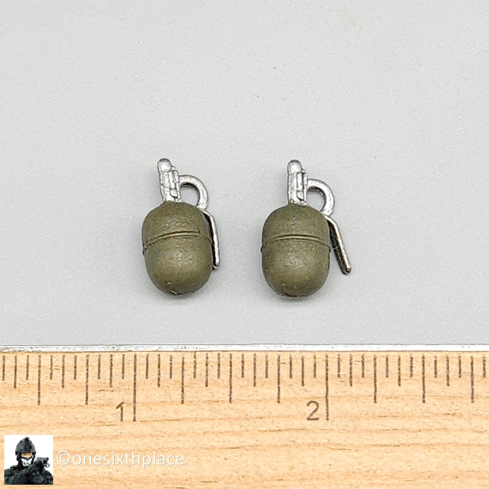 1:6 Ultimate Soldier Russian Spetsnaz Grenades (x2) for 12" Figures