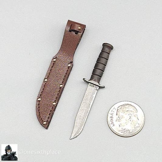 1:6 Facepool WWII USMC Snafu KA-BAR Knife for 12" Figures