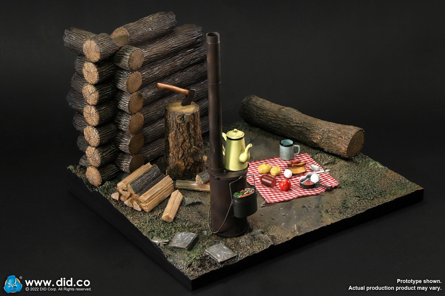 1:6 Scale DiD WWII German Stove Diorama Set for 12" Action Figures E60067