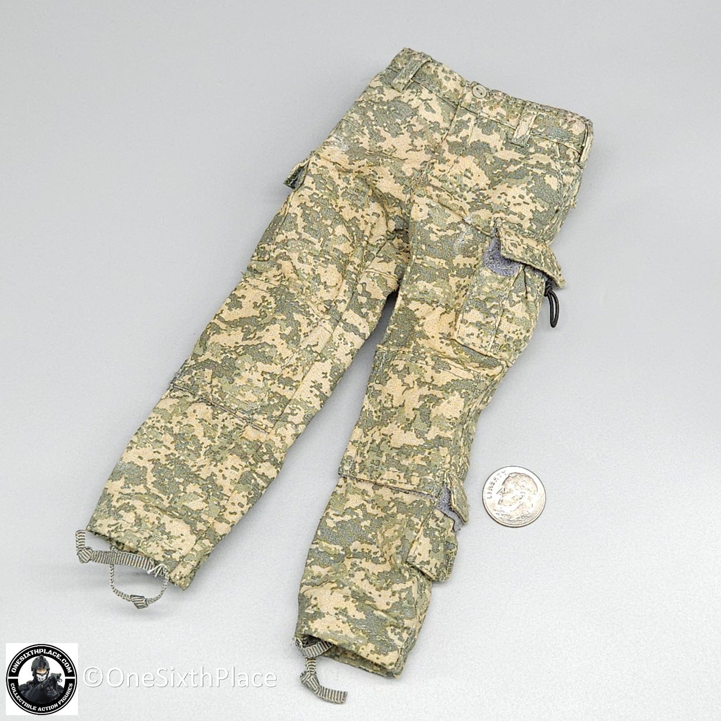 1:6 scale Hot Toys ACU Combat Uniform Pants for 12" Figures