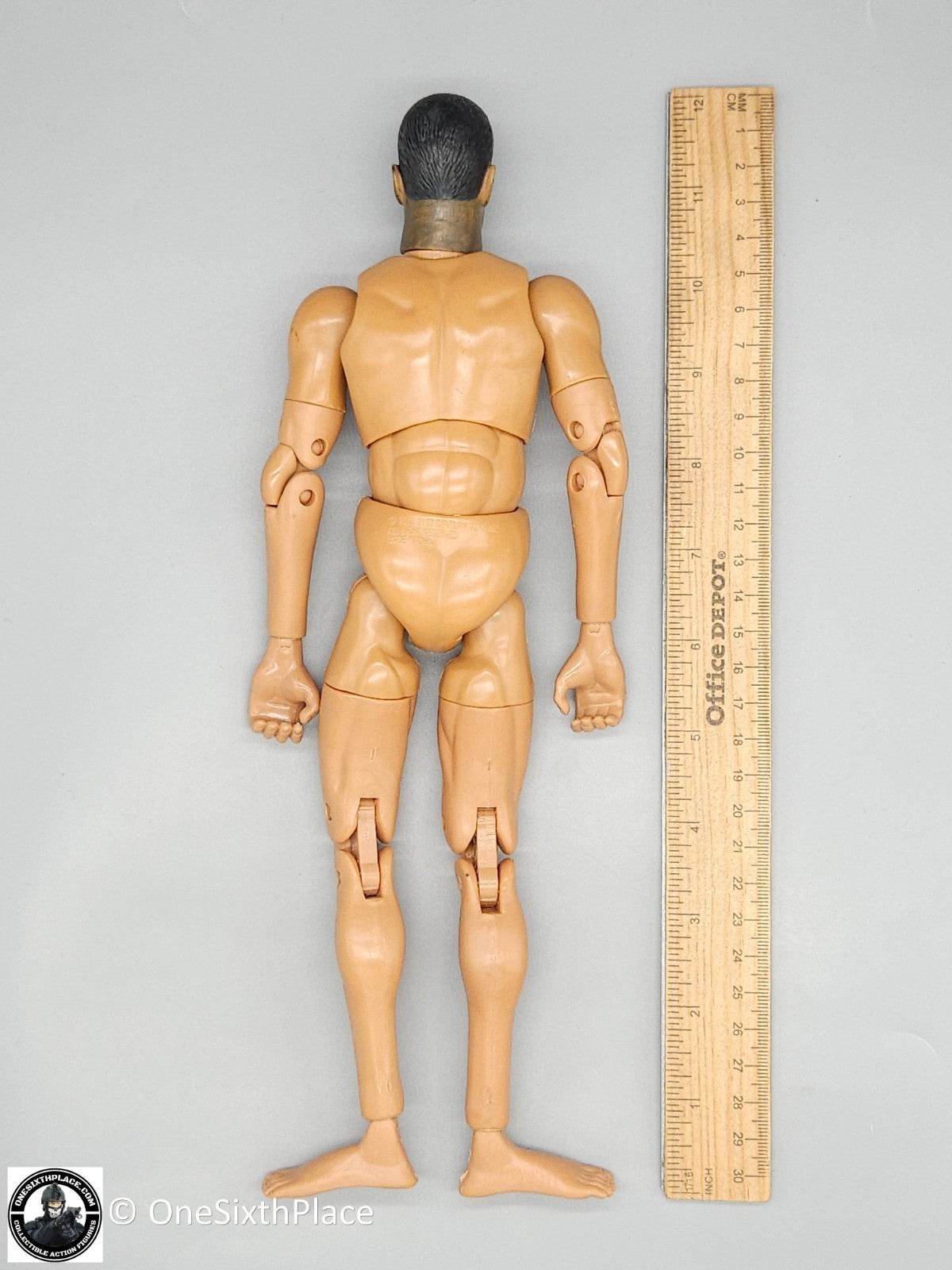 1:6 Ultimate Soldier Male Nude Body w/ Camo Face Head Sculpt for 12" Figures