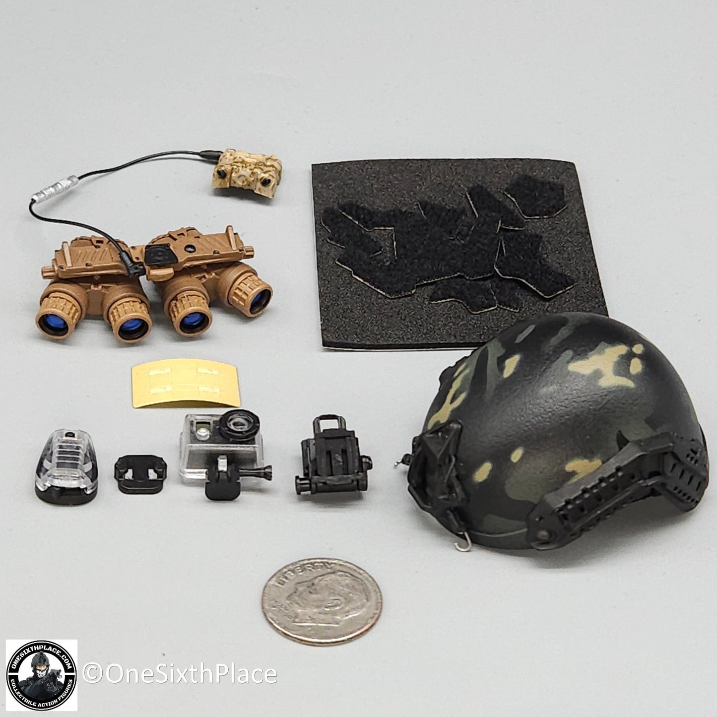1:6 Easy & Simple Veteran Tactical Instructor Chapter II Special Helmet w/ NVG