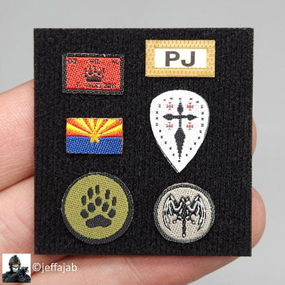 1:6 Easy & Simple Pararescue Jumpers Regular Ver Patches Set 12" Figure 26053R