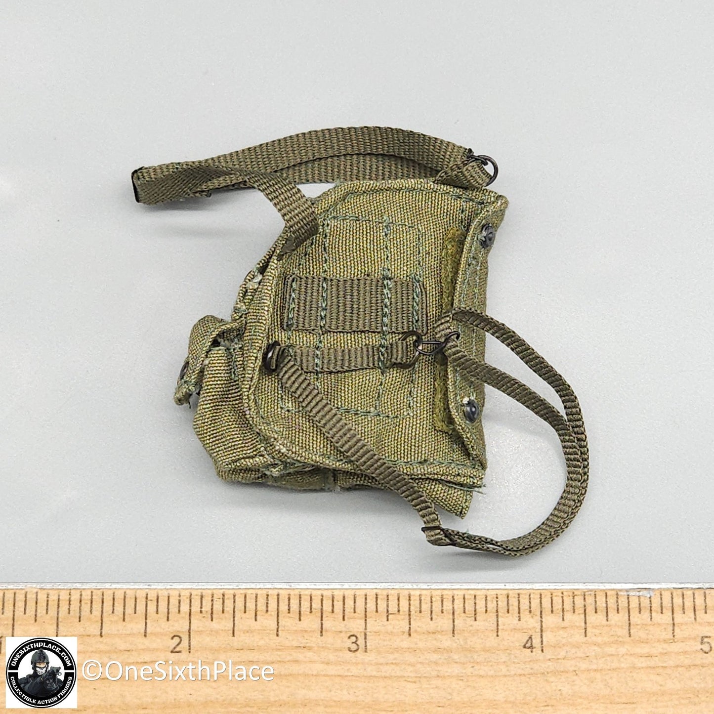 1:6 scale Whoho Toys Vietnam 173rd Airborne Gas Mask Bag for 12" Figures