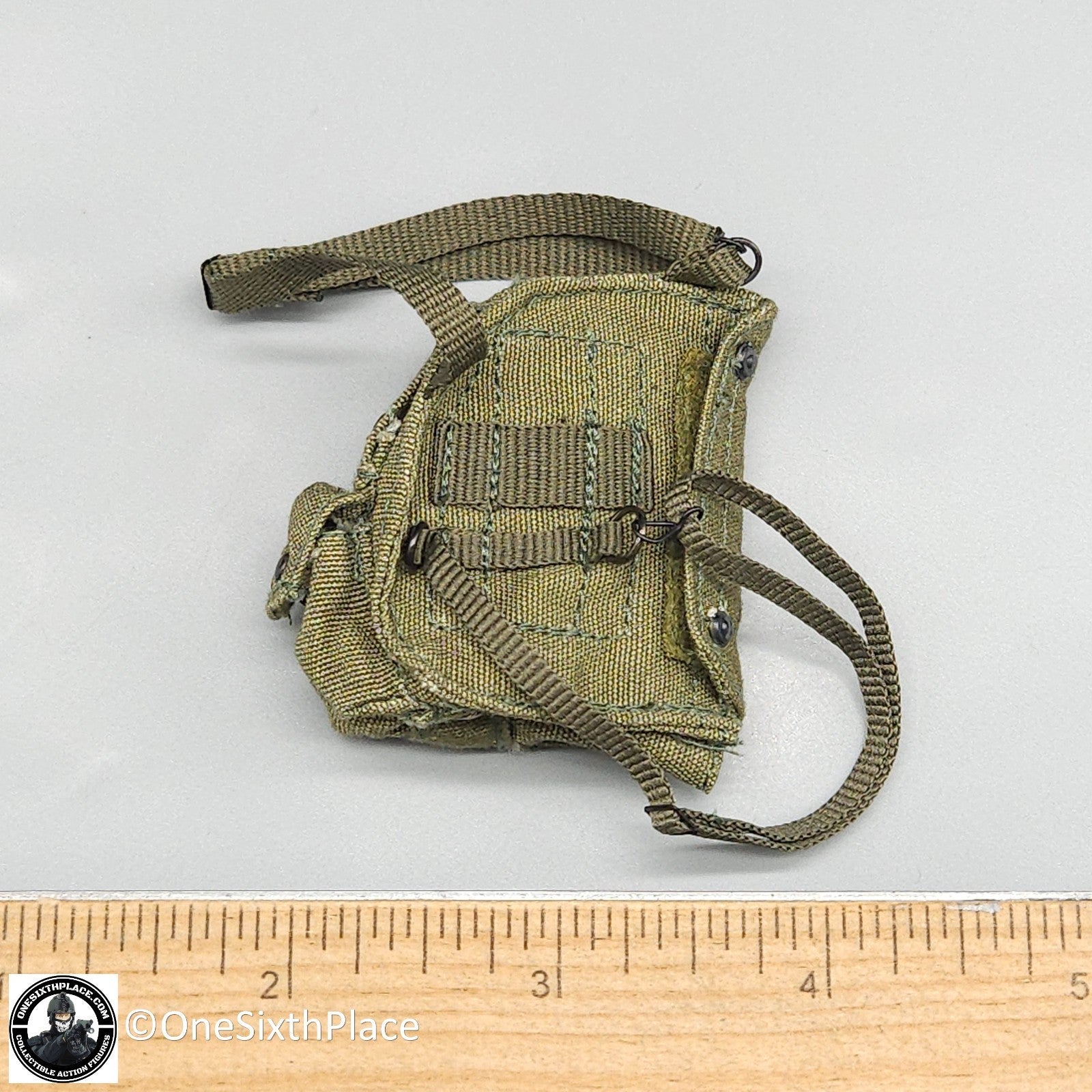 1:6 scale Whoho Toys Vietnam 173rd Airborne Gas Mask Bag for 12" Figures