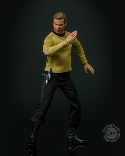 1:6 scale QMX Quantum Mechanix Star Trek Captain Kirk 12" Figure STR-0071T