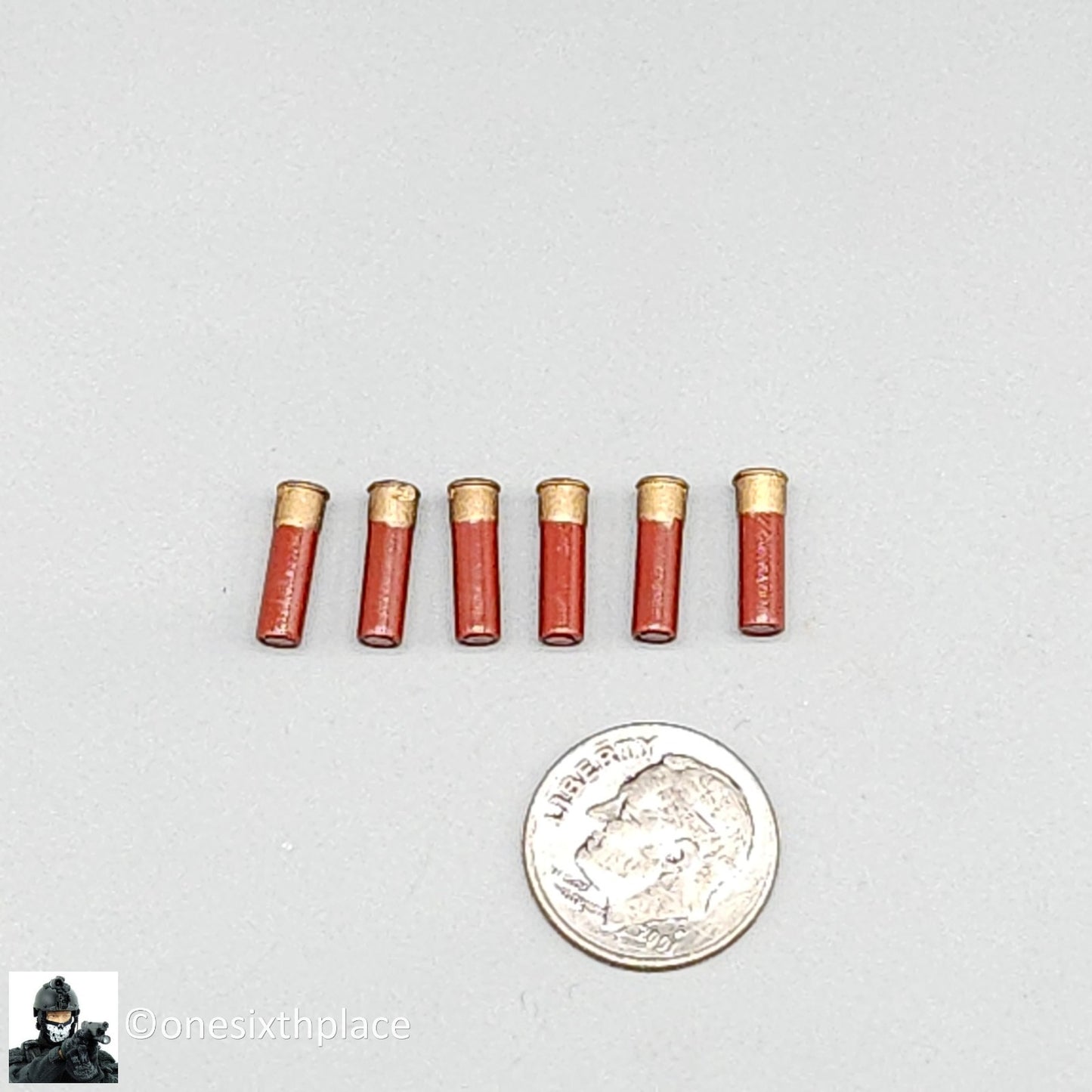 1:6 Dragon HK SDU Police Ray Shotgun Ammo Shells (x6) for 12" Figures SWAT