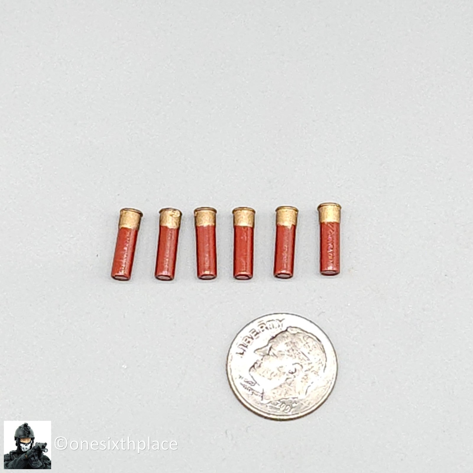 1:6 Dragon HK SDU Police Ray Shotgun Ammo Shells (x6) for 12" Figures SWAT