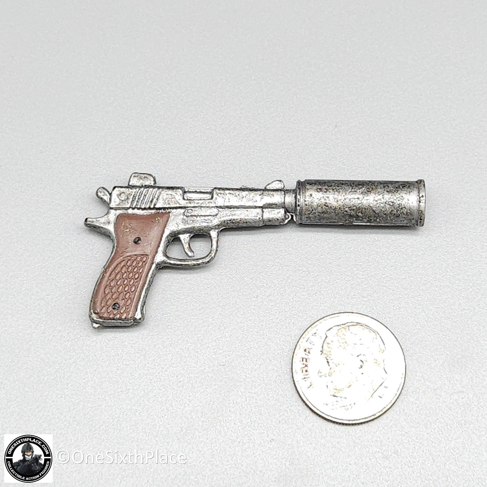 1:6 scale Ultimate Soldier Vietnam Navy SEAL Mk22 Hush Puppy Pistol 12" Figures