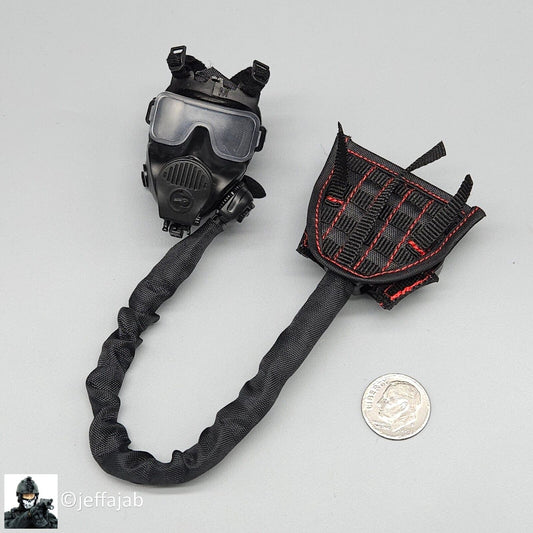 1:6 scale Easy & Simple ZERT Deathridge Remastered M50 Gas Mask w/ MOLLE Panel
