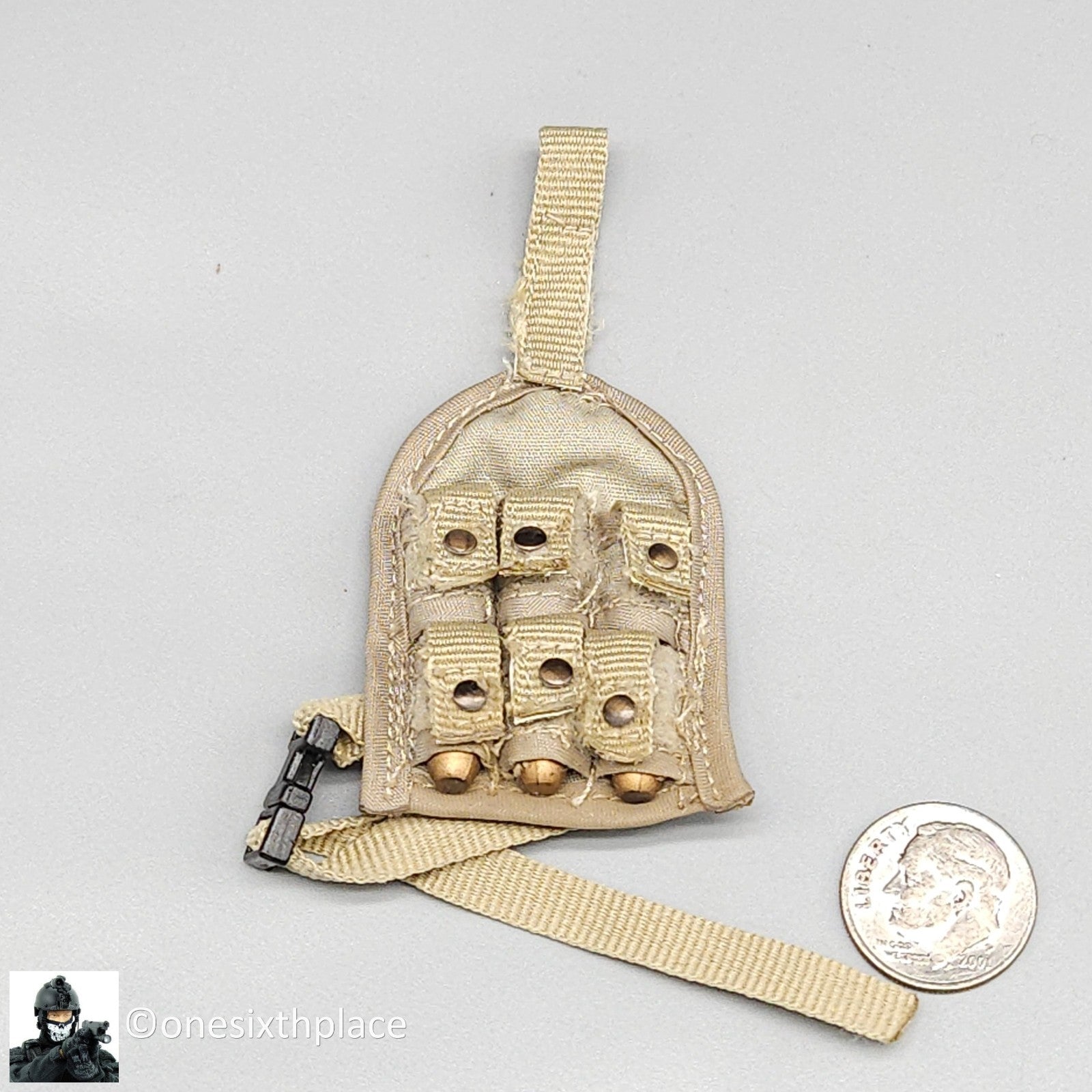 1:6 Hot Toys USAF Pararescue Jumper M203 40mm Grenade Leg Pouch for 12" Figures