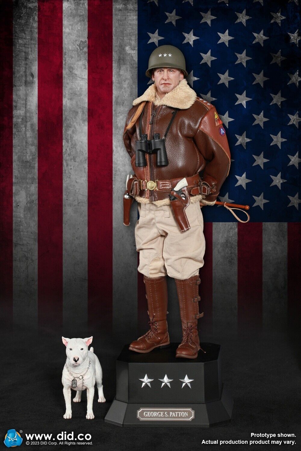 1:6 scale DiD Accessory Kit of WWII General Patton George C Scott Version E60071