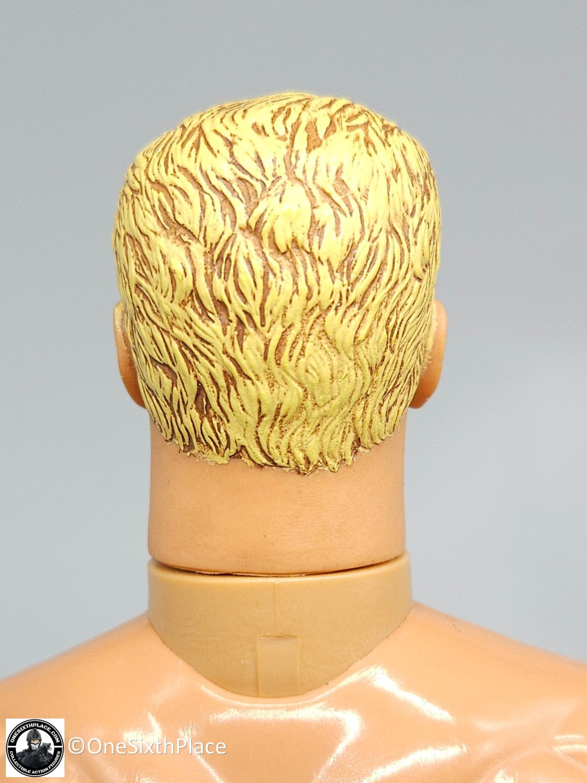 1:6 scale Hasbro GI Joe 1996 Male Nude Body w/ Blond Highlights Hair 12" Figure