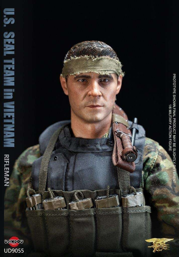 1:6 scale Ujindou US SEAL Team Rifleman in Vietnam Metal Grenades for 12" Figure