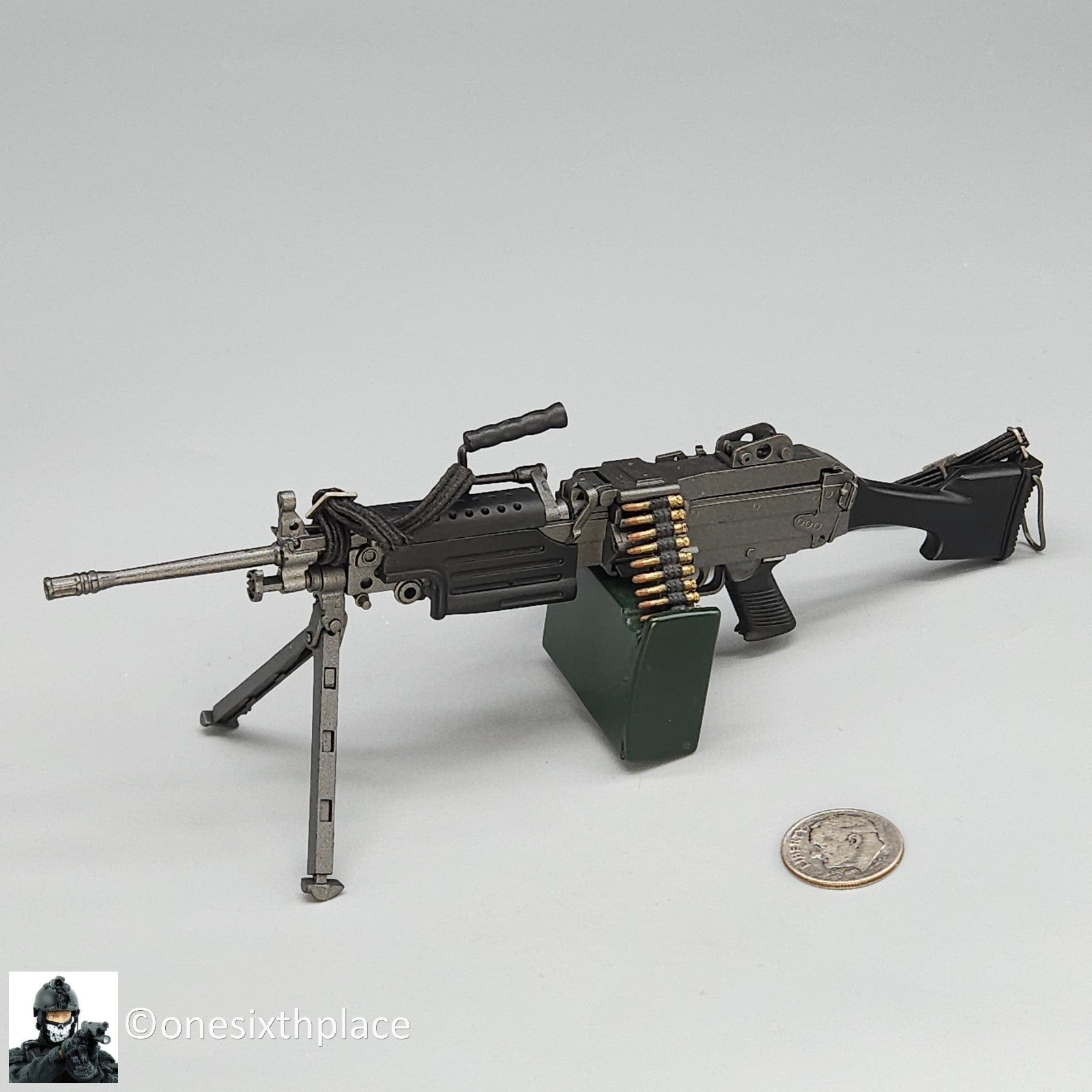 1:6 Dragon Army Ranger Lucas M249 SAW Machine Gun for 12" Figures