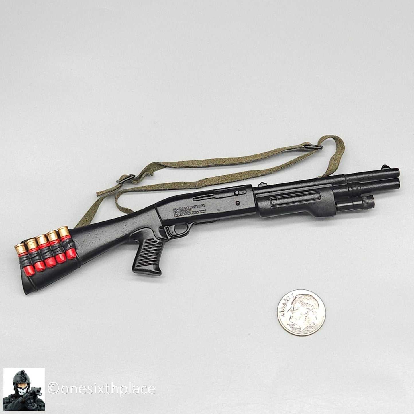 1:6 scale BBI SWAT Team Barret Metal Tactical Shotgun for 12" Figures