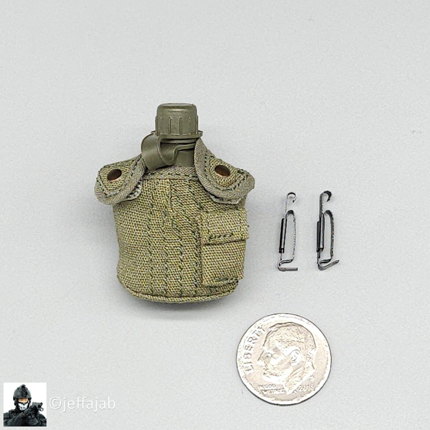 1:6 scale QO Toys Vietnam 101st Airborne Hamburger Hill M67 Canteen Pouch