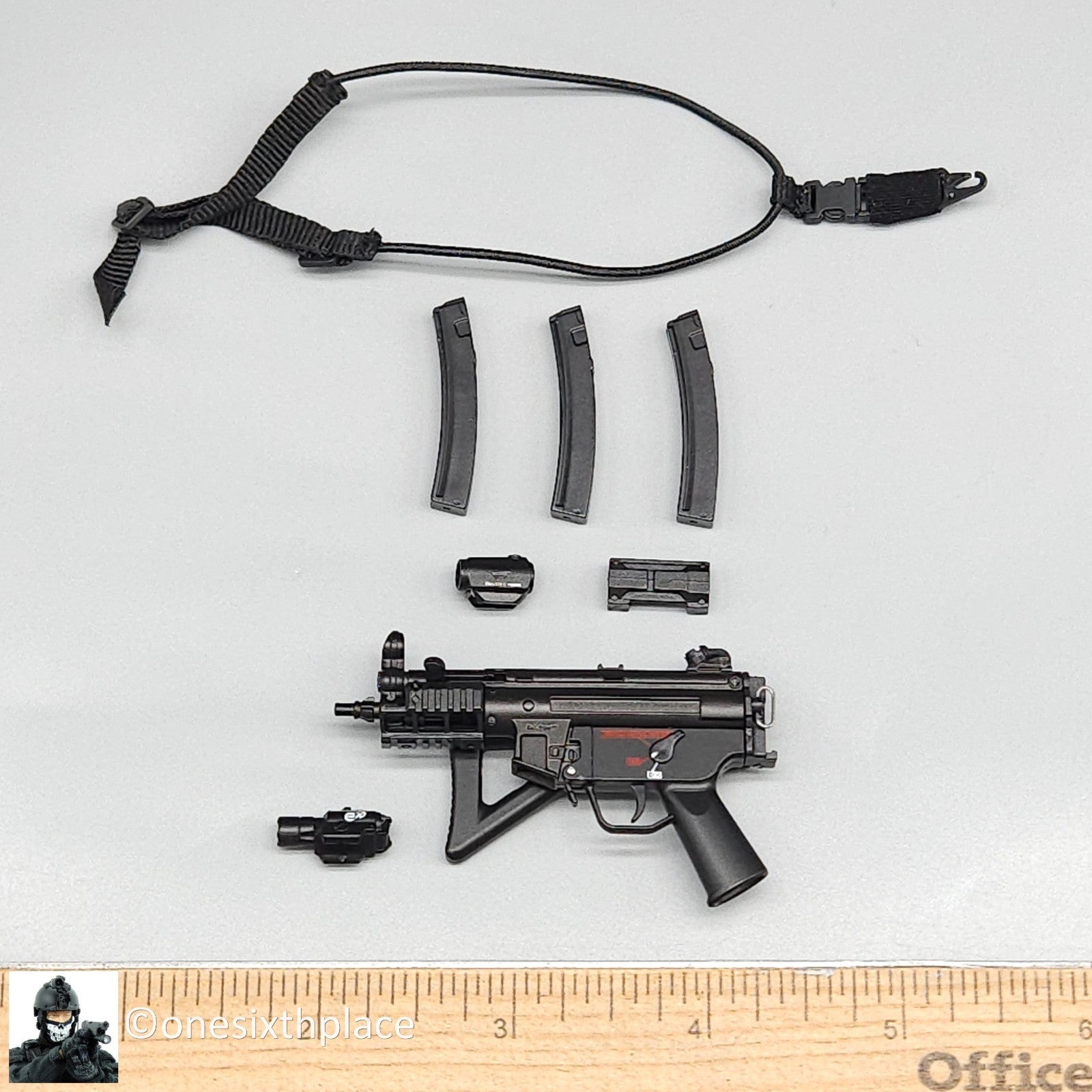 1:6 scale Easy & Simple Coalition Forces MP5 Submachine Gun 12" Figures 26065SC