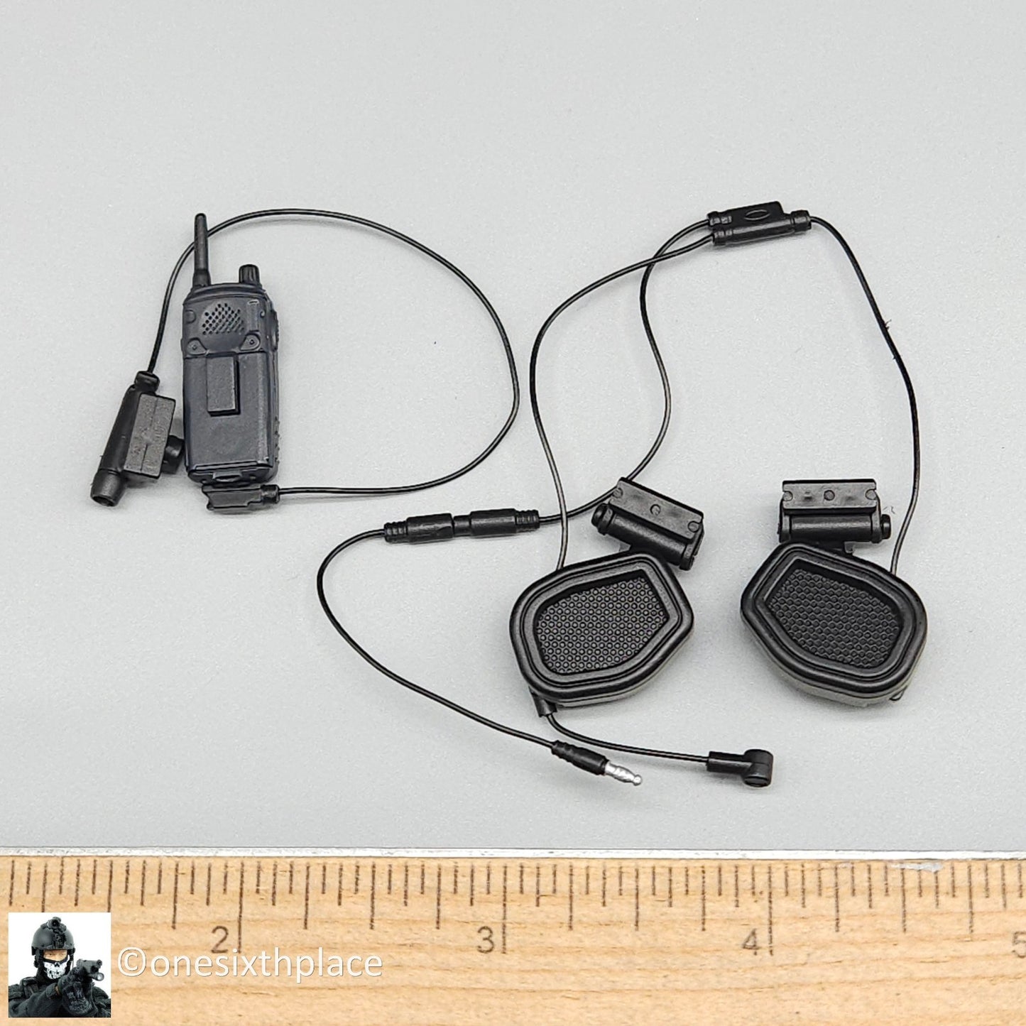 1:6 scale Easy & Simple PMC Weapon Specialist SPECIAL Radio w/ Headset